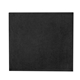 aerial view a black 100 cotton terry cloth rally towel, image 1 of 2