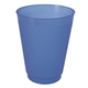 aerial view a translucent blue frost flex stadium cup - 16 oz, image 1 of 2