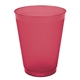 aerial view a translucent red frost flex stadium cup - 16 oz, image 1 of 2
