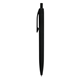 aerial view a black slim glossy finish pen, image 1 of 3