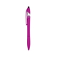 aerial view a metallic pink yoga stylus pen and phone stand, image 1 of 3