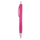 aerial view a fuchsia glaze plunger action medium point pen, image 1 of 3