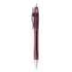 aerial view a burgundy crush click ballpoint pen, image 1 of 3