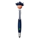 aerial view a classic navy moptoppers multicultural screen cleaner with stylus pen, image 1 of 6