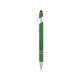 aerial view a metallic green rexton touch stylus pen, image 1 of 3