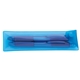 aerial view a blue cliff gel pen and mechanical pencil set, image 1 of 4