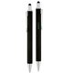 aerial view a black 4- in -1 carpenter stylus pen, image 1 of 3