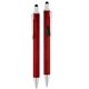 aerial view a red 4- in -1 carpenter stylus pen, image 1 of 3