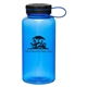 aerial view a blue 34 oz h2go wide 2.0 - blue, image 1 of 7