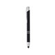aerial view a black dash rubberized aluminum stylus pen, image 1 of 4