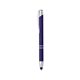 aerial view a purple dash rubberized aluminum stylus pen, image 1 of 4