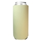 aerial view a khaki 24 oz foam tall boy can cooler, image 1 of 2