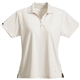 aerial view a stone (135) womens moreno short sleeve performance polo, image 1 of 4