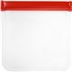 a red storage techie pouch