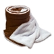a chocolate oversized micro soft touch sherpa blanket