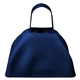 aerial view a navy small cow bell noise maker, image 1 of 2