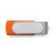 a pms orange 021 c bellwood domed swing swivel usb flash drives