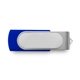 a pms 2738c bellwood domed swing swivel usb flash drives