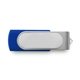 a pms 287c bellwood domed swing swivel usb flash drives
