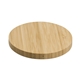 aerial view a pms 466c parkfield 15w bamboo eco - friendly wireless charger, image 1 of 9