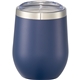 aerial view a navy corzo copper vacuum insulated cup 12oz, image 1 of 4
