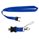 aerial view a pms 286c berkeley custom printed lanyard usb flash drive, image 2 of 9