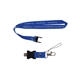 aerial view a pms 286c berkeley custom printed lanyard usb flash drive, image 4 of 9