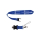 aerial view a pms 286c berkeley custom printed lanyard usb flash drive, image 6 of 9