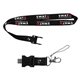 aerial view a pms black c berkeley custom printed lanyard usb flash drive, image 3 of 9