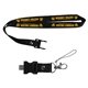 aerial view a pms black c berkeley custom printed lanyard usb flash drive, image 4 of 9