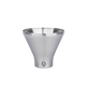 aerial view a steel snowfox(r) 8 oz vacuum insulated martini cup, image 1 of 5