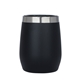 aerial view a black ecovessel(r) port 10 oz vacuum insulated wine tumbler, image 1 of 6
