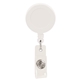 aerial view a white promo retractable badge holder, image 1 of 2