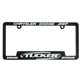a black hi - impact 3- d corner view frame