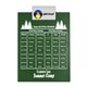 a white clip & dark green board letter clipboard - digital imprint