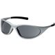 a silver/gray zone ii safety glasses
