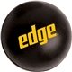 a black large round stress ball