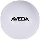 a white large round stress ball