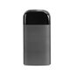 aerial view a cool gray 8 ormesa 10, 000mah power bank with wall charger adapter, image 1 of 12
