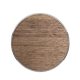 aerial view a black chayes walnut 15w qi wireless charger, image 1 of 9