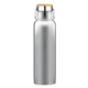 a cool gray 1 smith 20 oz stainless steel bamboo cap water bottle