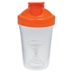 a clear bottle & orange pms 021 lid 20 oz pogo blender sport shaker bottle