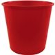 a red 176 oz plastic brew bucket