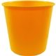 a yellow 176 oz plastic brew bucket