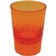 a mandarin 2 oz premium plastic fluted shot glass