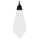 aerial view a white grip dry waffle golf towel, image 1 of 2