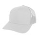 aerial view a white yp classics(r) retro trucker hat, image 1 of 2