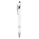 aerial view a white with red ember campfire incline stylus pen, image 1 of 3