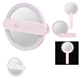 a group of led mirror with swivel handle