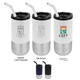 a group of 18 oz london stainless steel tumbler
